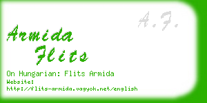 armida flits business card
